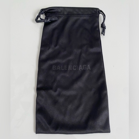 NEW $490 Balenciaga Havana Grey Brown Yellow Tortoise 55mm Oversized Sunglasses - Picture 12 of 14